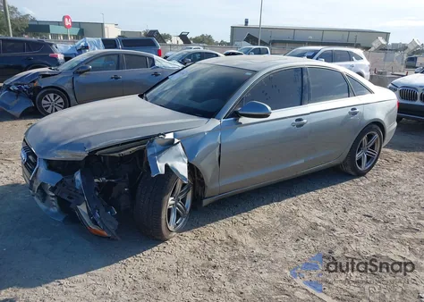 2013 Audi A6 2.0T Premium z USA, uszkodzony, nr VIN WAUGFAFCXDN101069